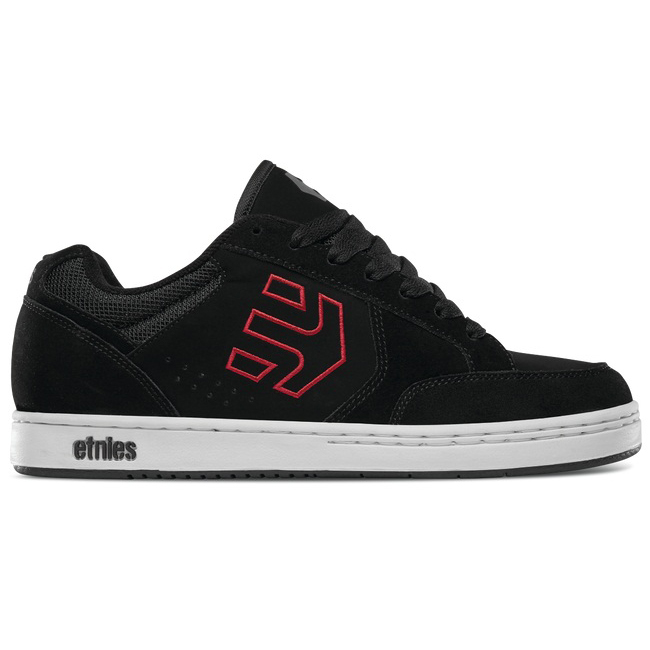 Etnies Mens SWIVEL Shoes - Black/Red, NZ-444S43
